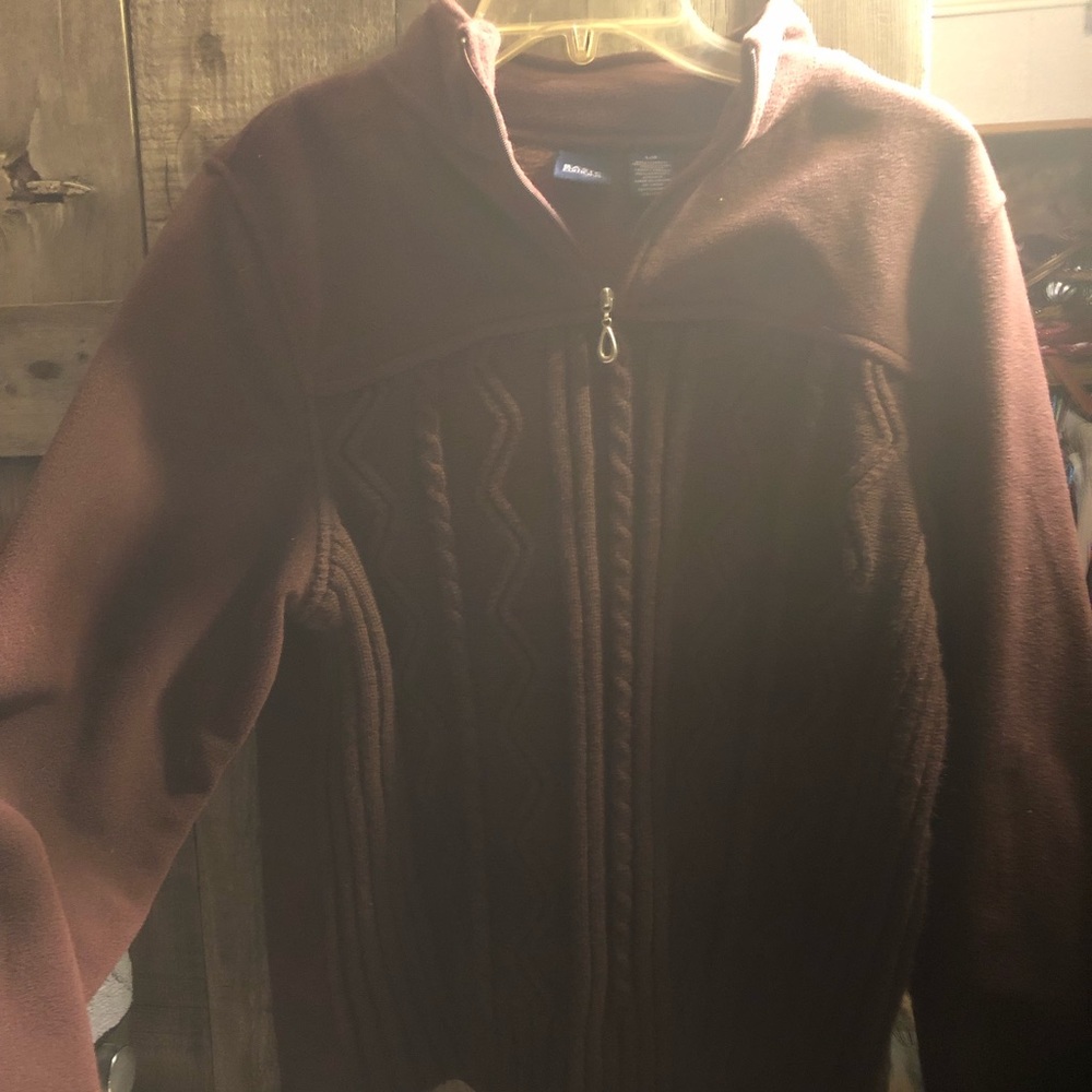 Zip up sweater